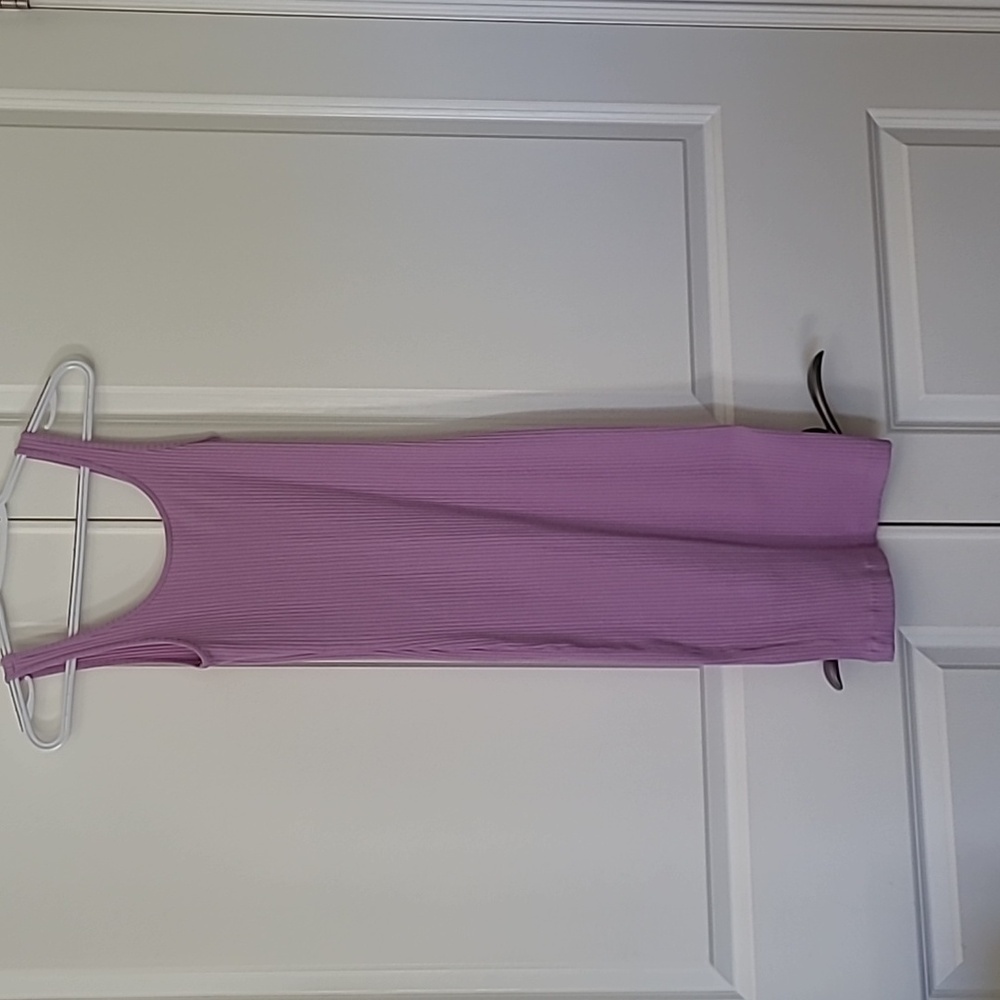 Sleeveless Ribbed Lilac Wilfred Free Dress